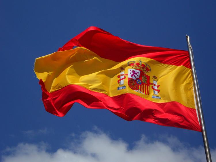 Flag Flagpole Spain 54097